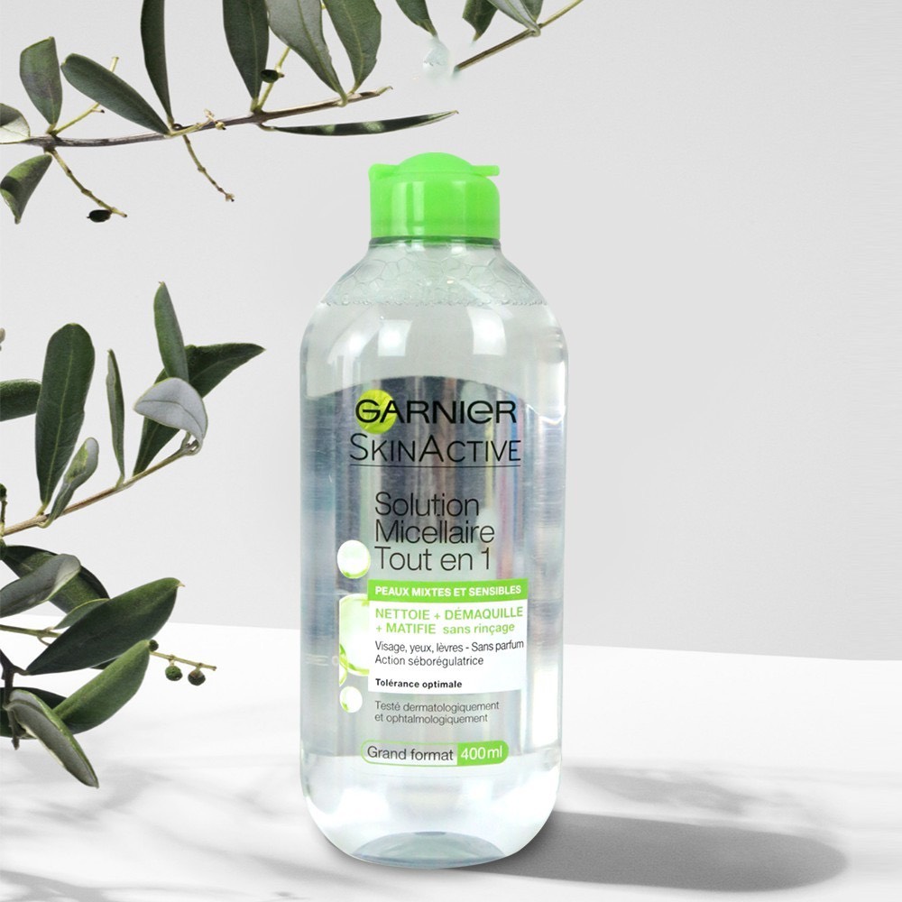 Tẩy trang Garnier Pháp 400ml