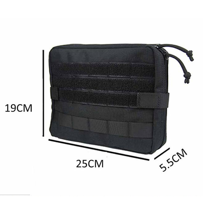 Túi Chiến Thuật Hệ Thống EDC Túi Ba Lô MOLLE Túi Nylon 1000D Chống Nước Đa Năng Thể Thao Ngoài Trời XY18