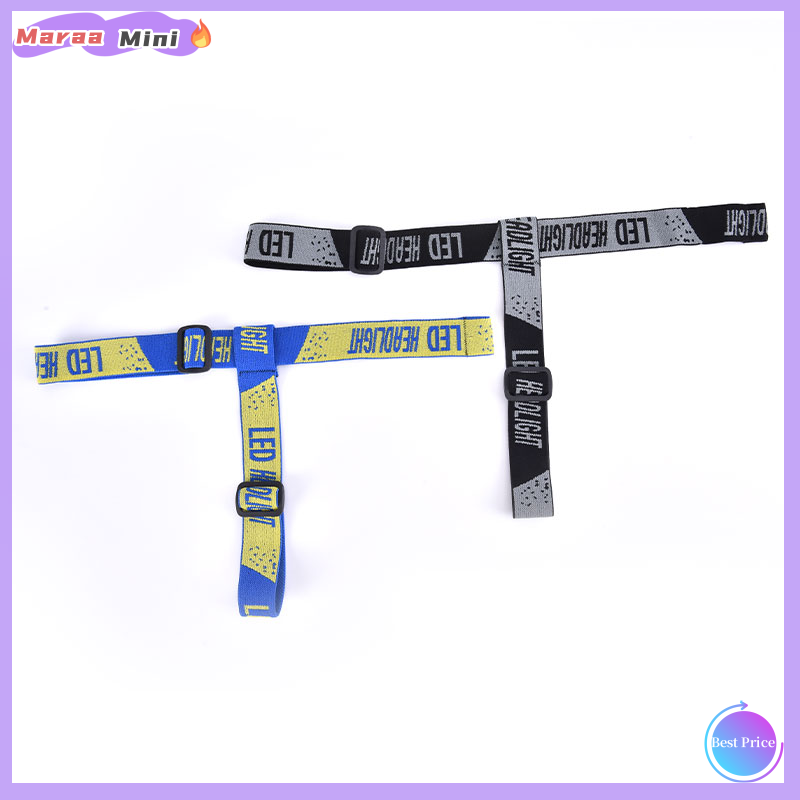 Maraa phổ đầu điều chỉnh được Đèn dây đeo độ co giãn cao phía trước headband cho LED