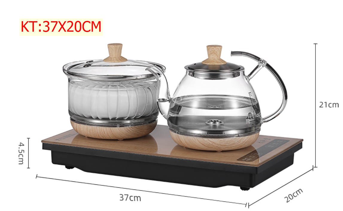 Bộ Đun Nước Điện Tự Động Pha Trà Cao Cấp-Ấm Siêu Tốc
