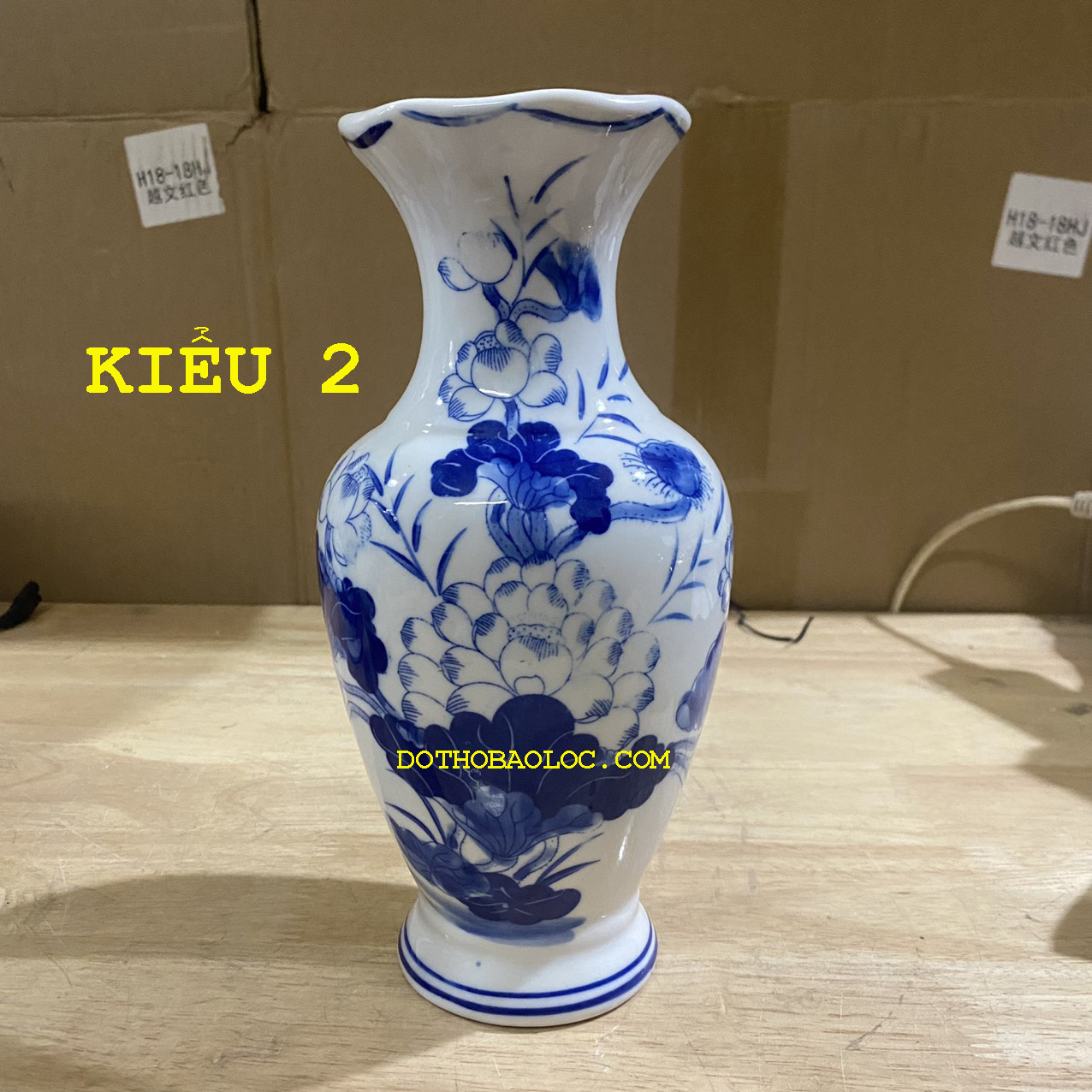Bình bông thờ cúng  bằng sứ cao cấp 5 kiểu