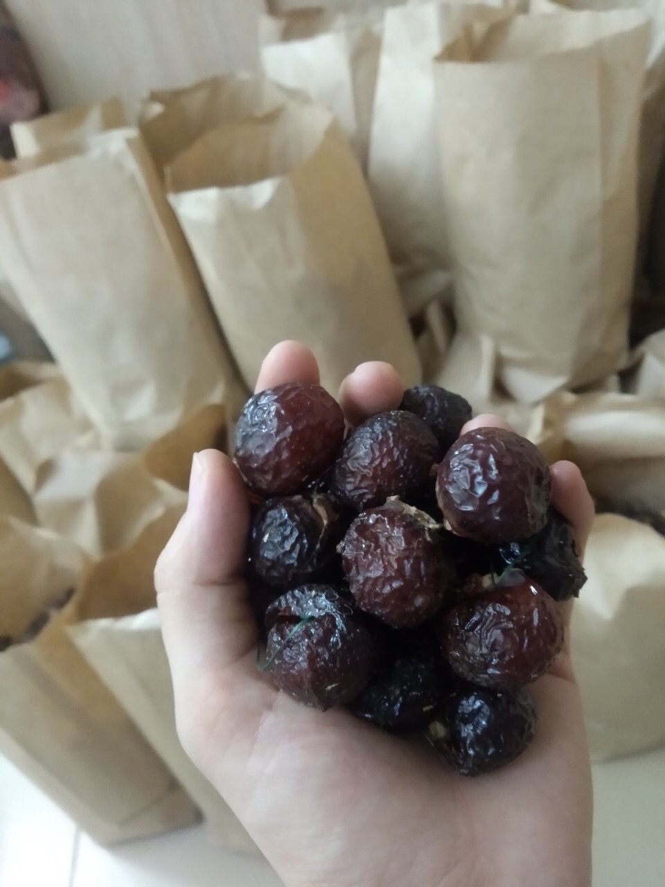 Quả bồ hòn chưa tách hạt Huna'shome 1 Kg