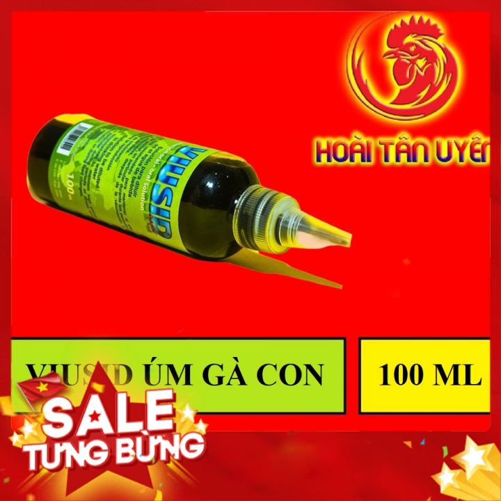KHÁNG VIRUS CHAI 100 ML (hàng chuẩn trang trại) VIUSID cho gà đá