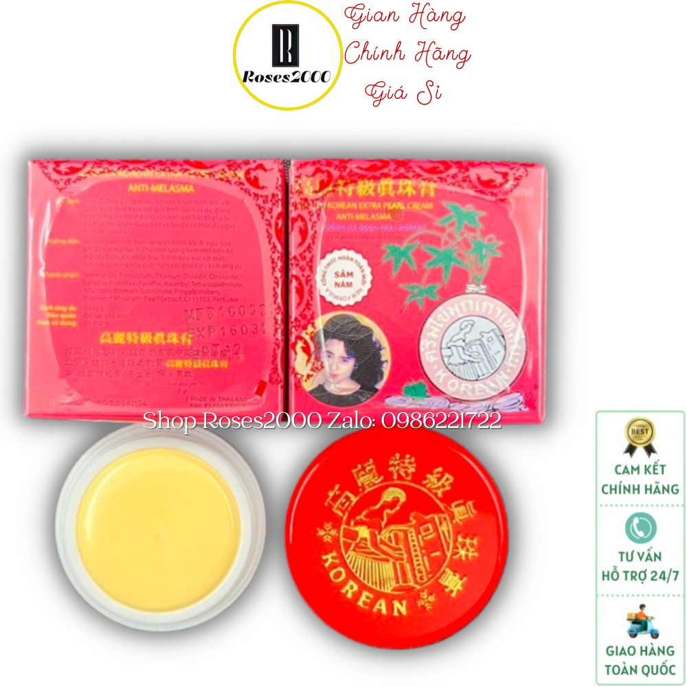 Kem Sâm Hồng Thái Lan ( Hàng Chuẩn )