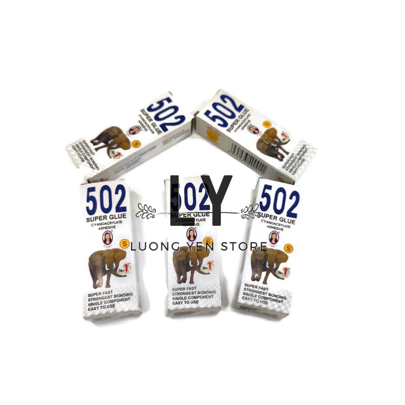 【Combo 10 chai】keo dán sắt , gỗ ,... đa năng con voi 502
