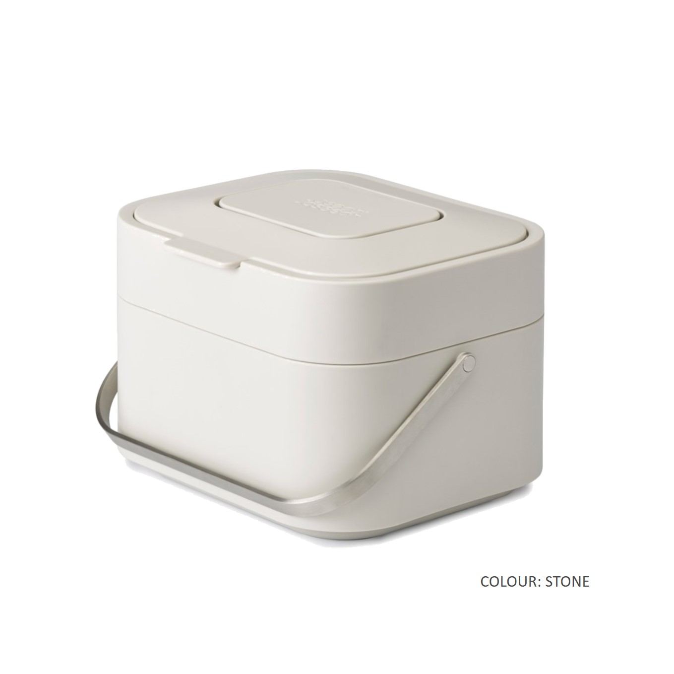 Joseph Joseph Food Waste Bin / Waste Caddy, 4L Capacity (Graphite