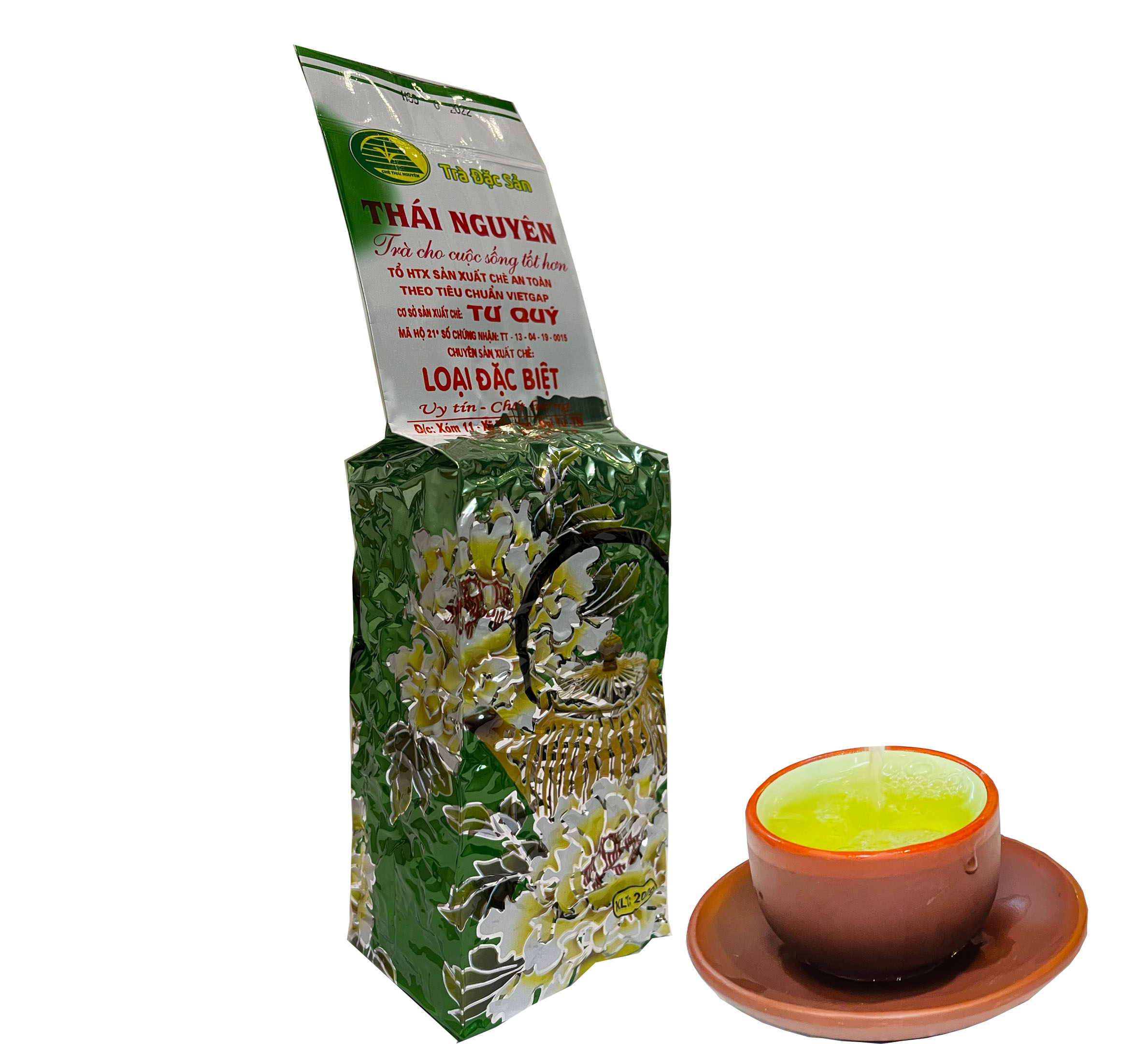 Trà xanh hảo hạng Tư Quý gói 200g