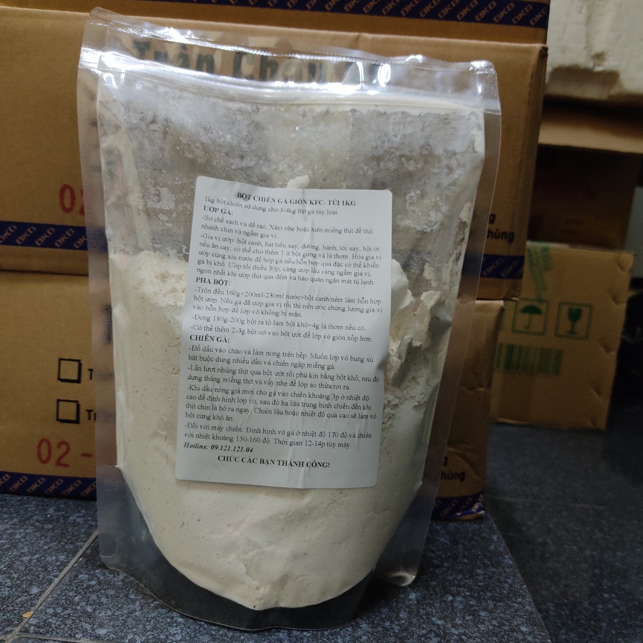 Bột Chiên Gà Giòn KFC Túi 1KG - Bí Quyết Cho Món Gà Giòn Ngon Như Ngoài Hàng
