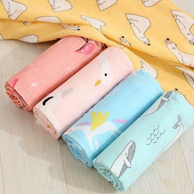 Khăn sợi tre ADEN & Anais KT 120*120cm