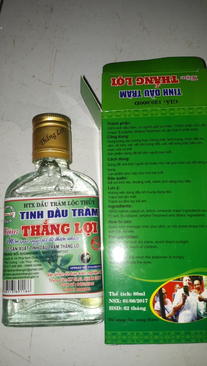 [Hoàn tiền 6%]Dầu tràm Huế chai 100ml
