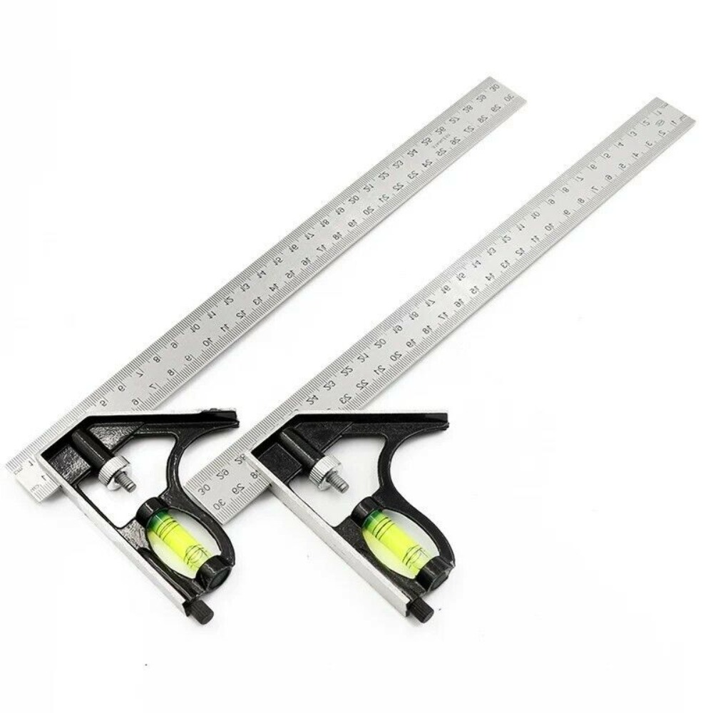Tilted Ruler New Adjustable Engineers Combination Try 90-degree Multi-functional ...
