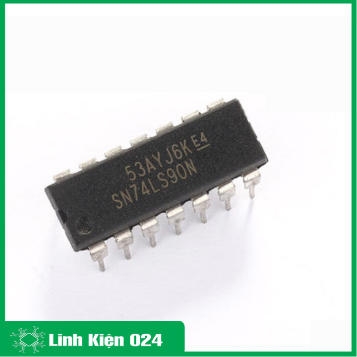 IC đếm thập phân 74LS90 DIP14