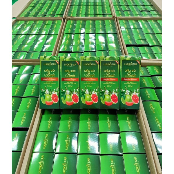 Dầu Gội Tinh Chất Bưởi Lucky Star - Chai*300ml
