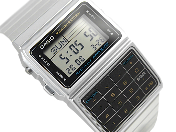 casio digital watch with calculator
