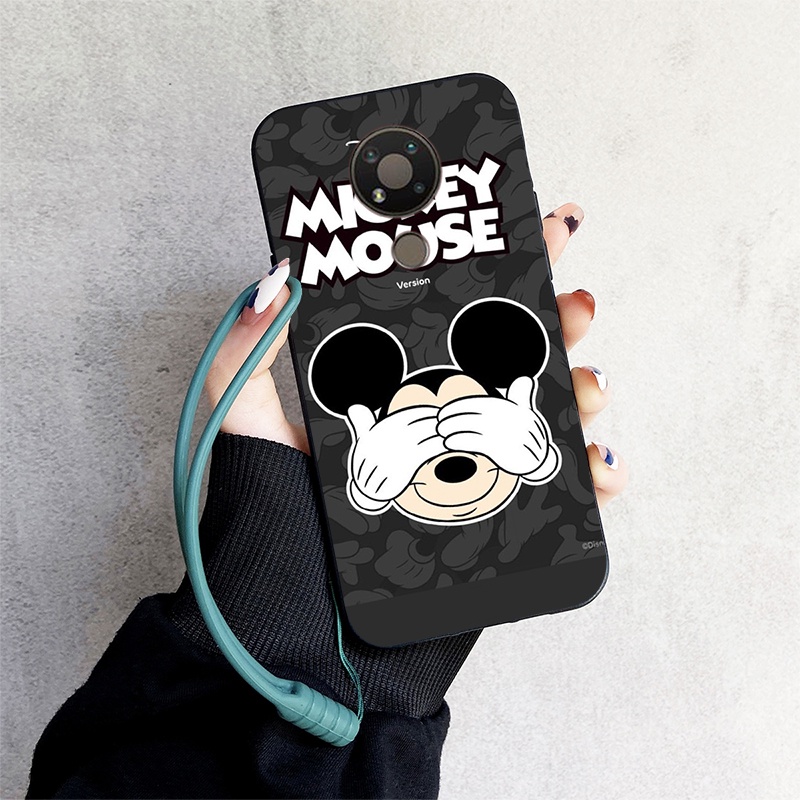 Nokia 3.4 Casing Mickey Mouse Cartoon Shockproof Phone Case