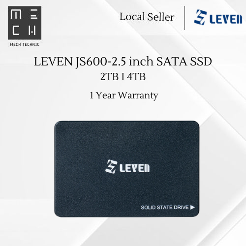 LEVEN JS600 SSD 4TB Internal Solid State Drive, Up to 550MB/s
