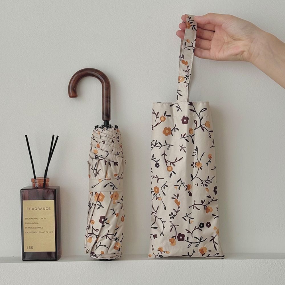 Cute%20Fully%20Automatic/Manual%20Folding%20Rain%20Umbrella%20Curved%20Handle%20Floral%20Pattern%20Sunshade%20Umbrella%208%20Ribs%20Design%20Waterproof%20Portable%20Parasol%20Outdoor%20Use%20-%20Image%203