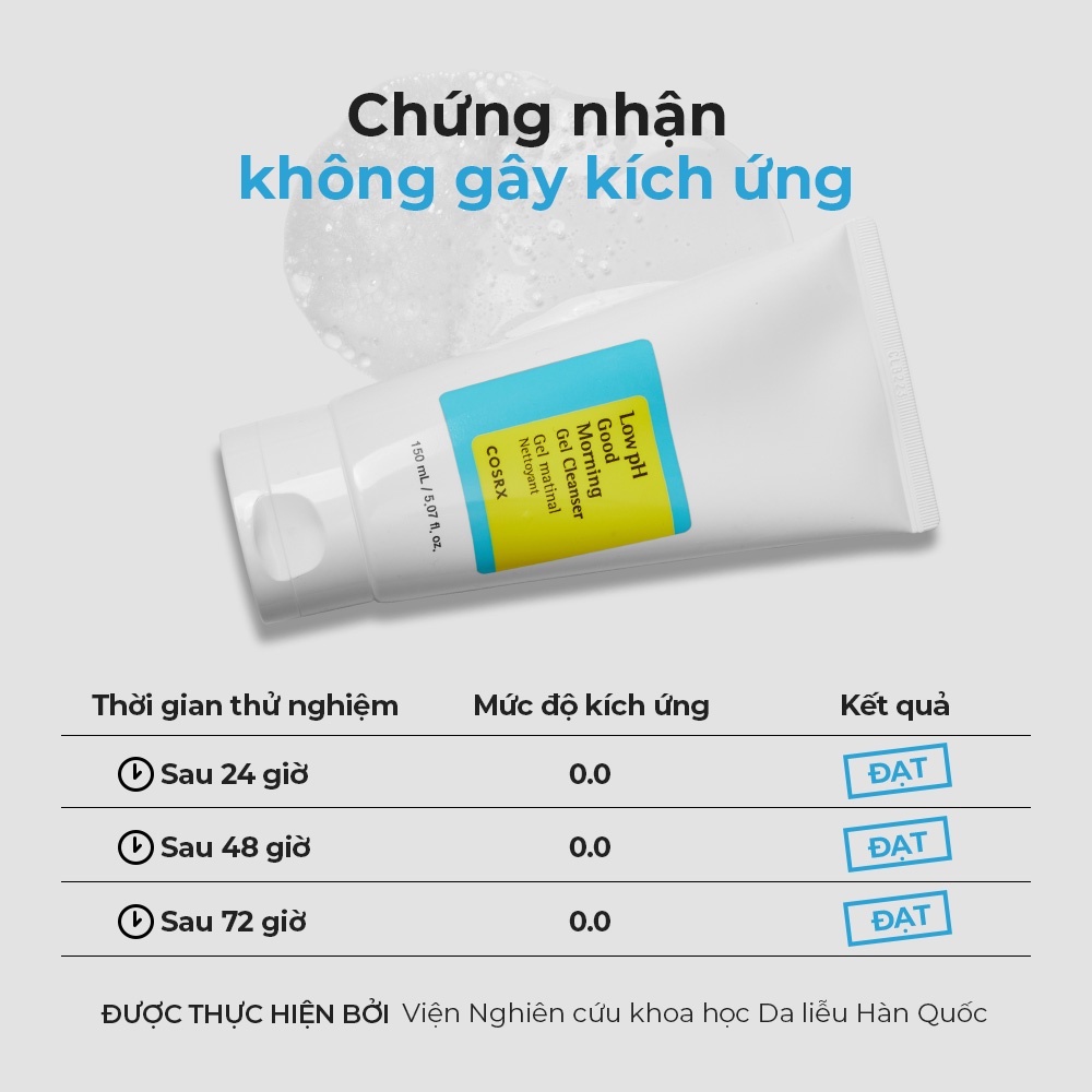 Sữa rửa mặt COSRX Good Morning Low-pH Cleanser 20ml