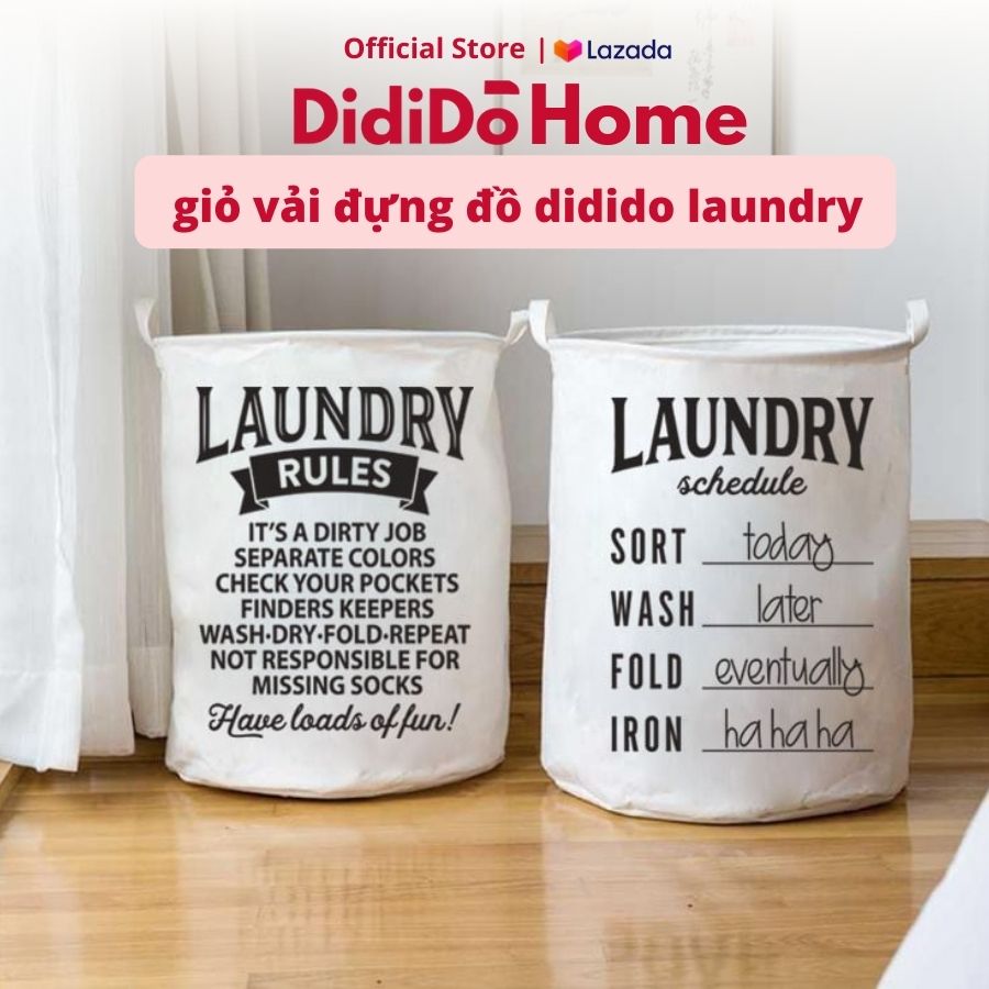 Giỏ Vải Didido Laundry 40X50