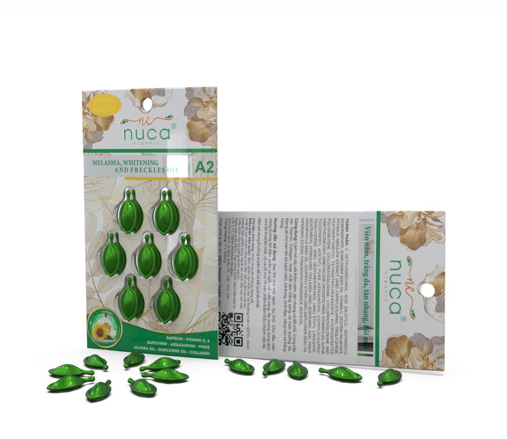 Serum NUCA Viên Nám Trắng Da Tàn Nhan Đồi Mồi