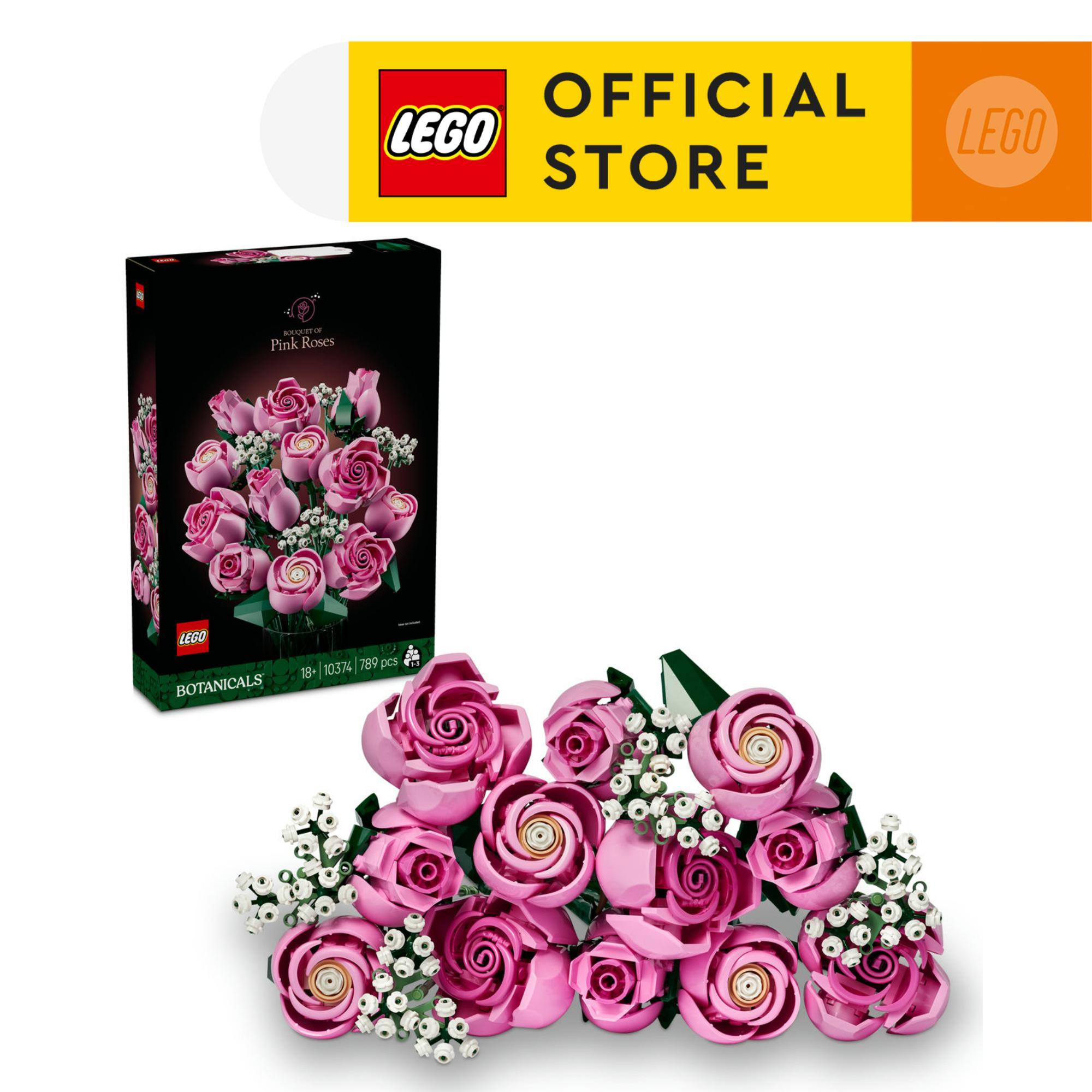 LEGO Botanicals 10374 Bouquet of Pink Roses (789 Pieces) | Lazada