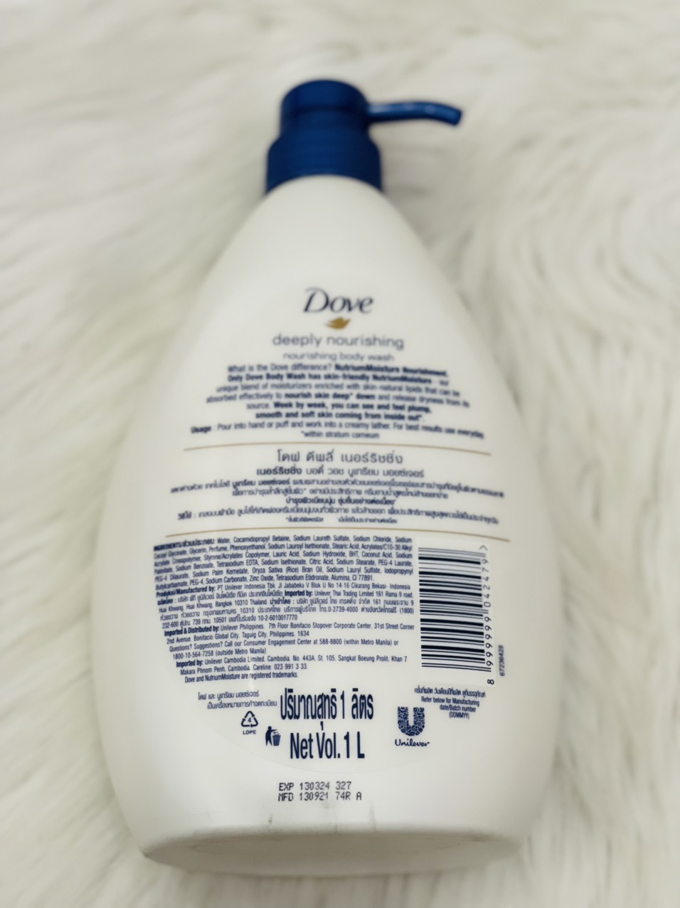 Sữa tắm dove Thái Lan 1 lít