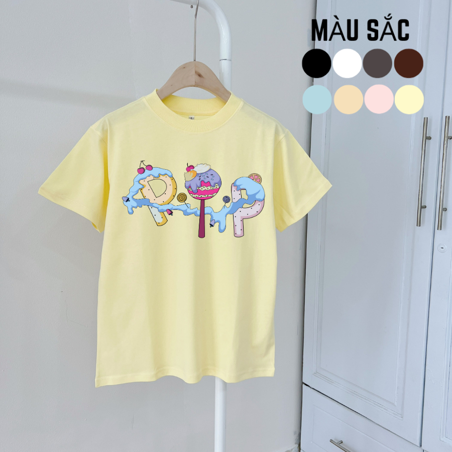 ÁO THUN BABY TEE in PP FORM ÔM có size chất vải Coton