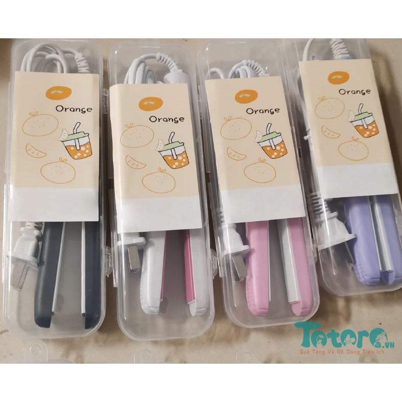 Máy uốn là tóc mini hoạt hình đáng yêu