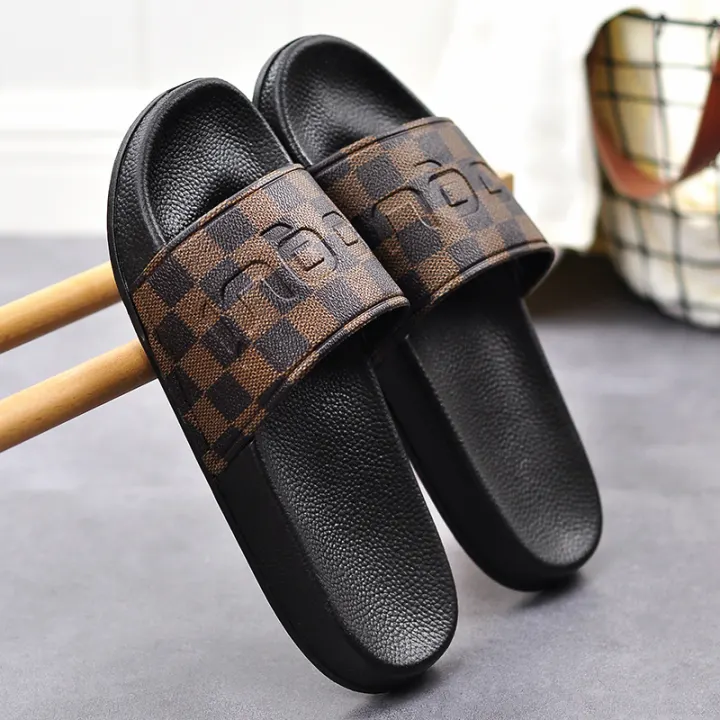 mens soft bottom slippers