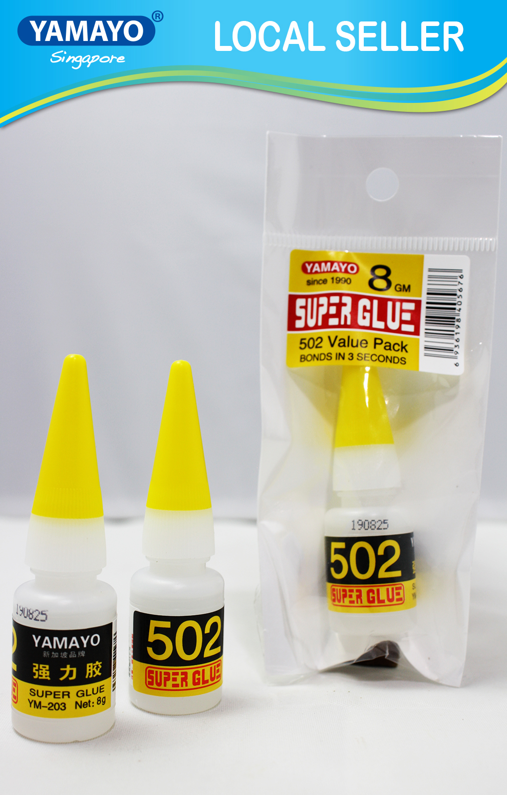 YAMAYO SUPER GLUE 502(ym-11) | Lazada Singapore