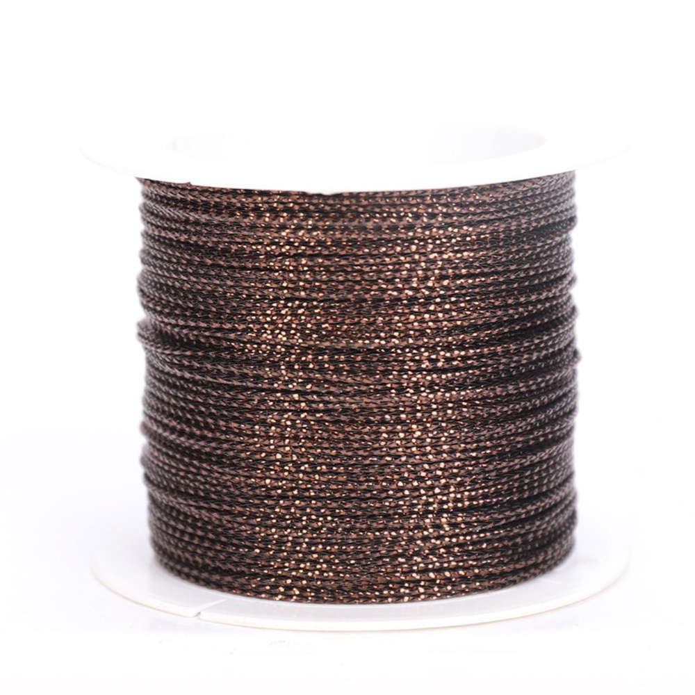 Christmas Strap Ribbon Metallic Tinsel String Making Metallic Cord Christmas Cord Metallic Cord Packaging