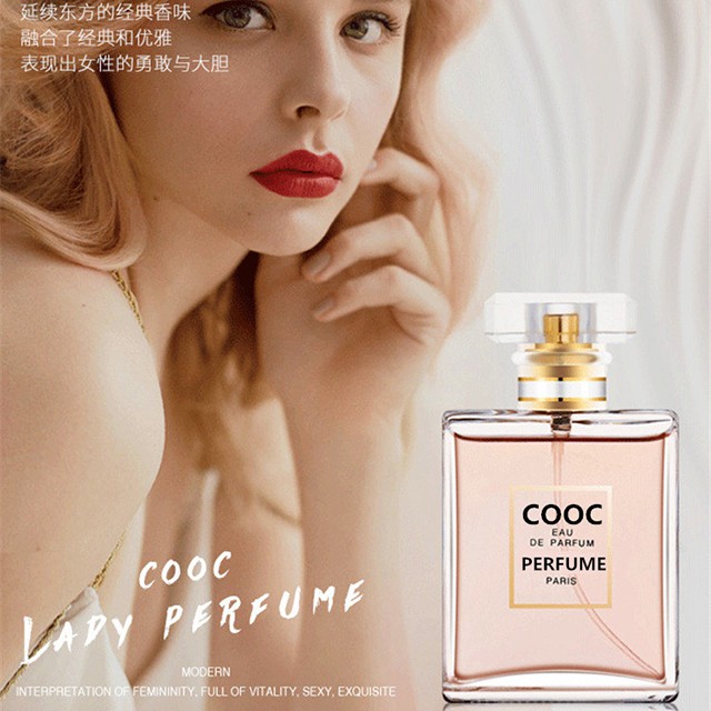 [HCM]Nước Hoa Nữ Cao Cấp Cooc Eau De Parfum Perfume Paris 50Ml