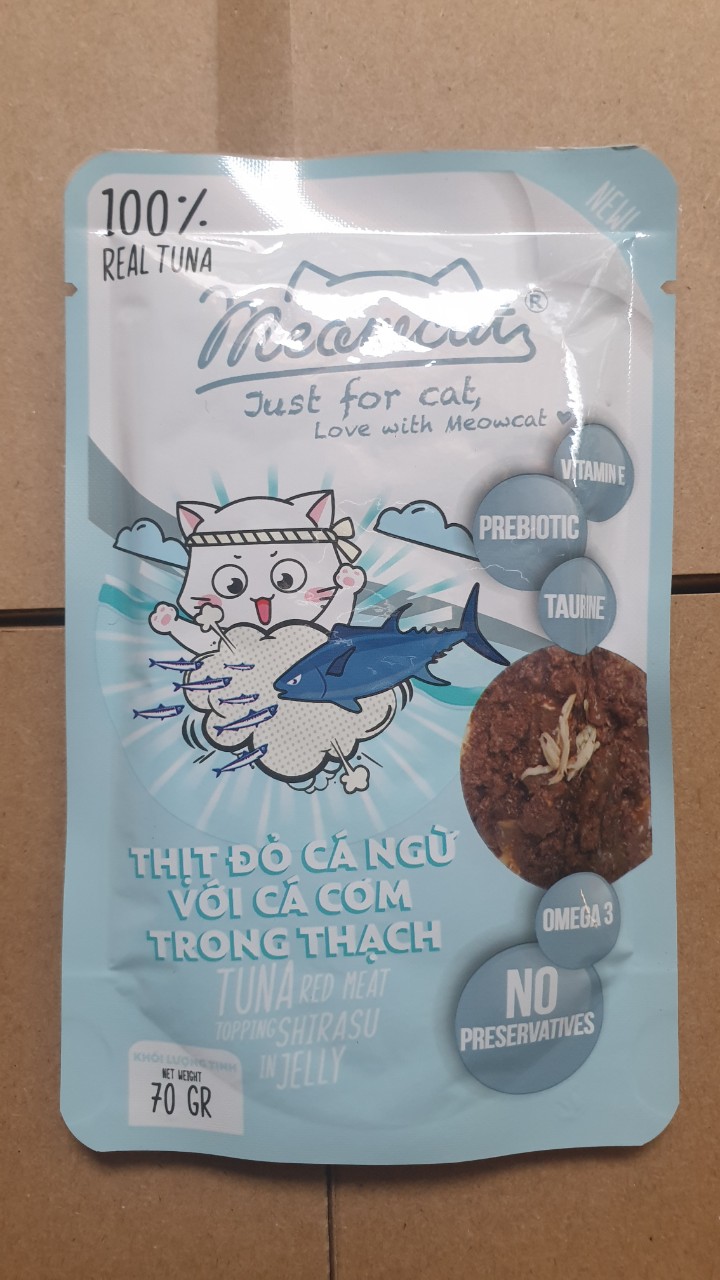 Pate mèo Meowcat 70g - 9 khẩu vị