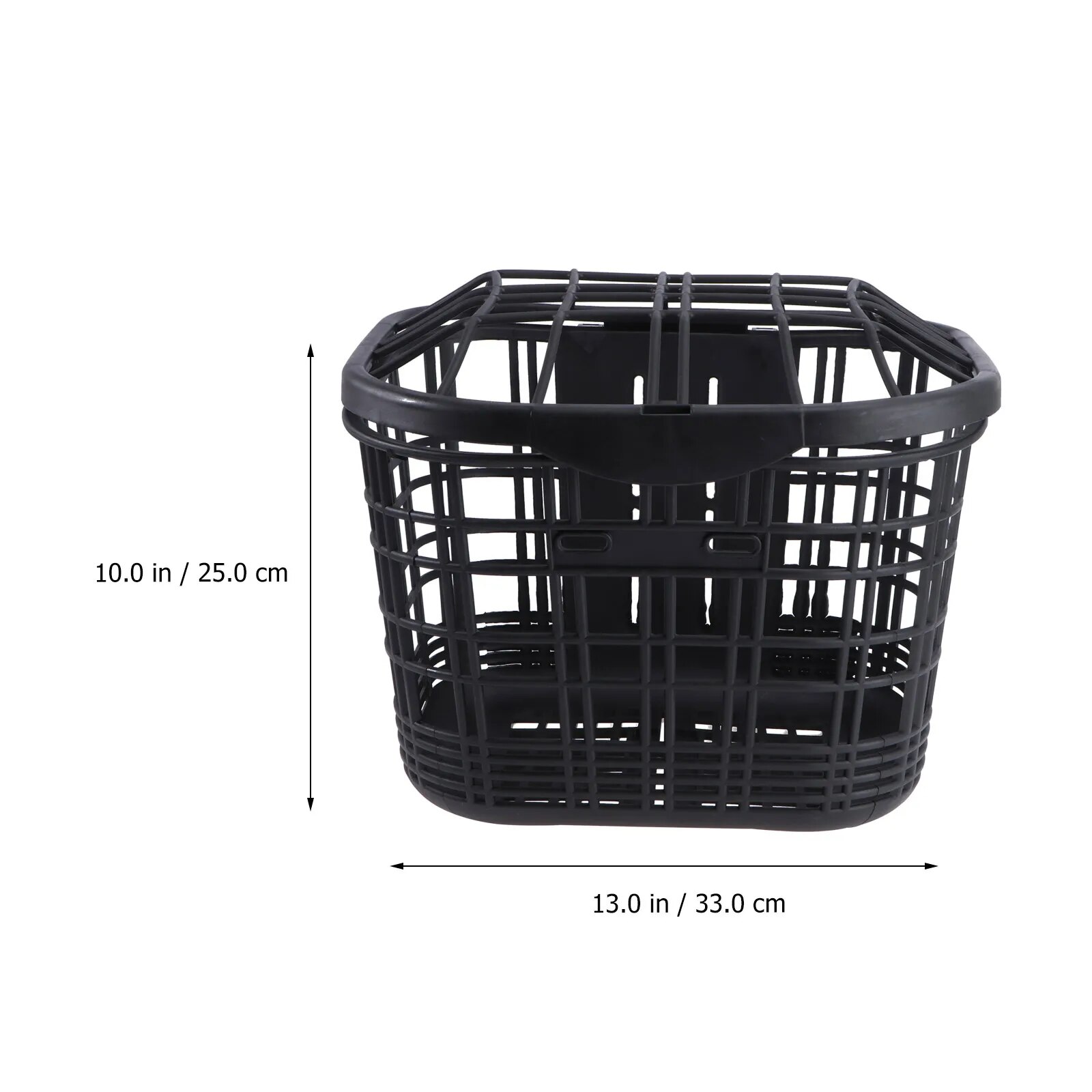 Practical Bike Basket Front Handlebar Basket Cycling Parts Storage Holder  Practical Bike Parts with Cover Cycling Accessory