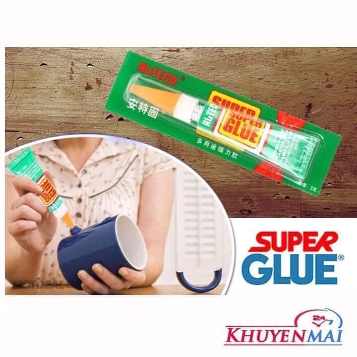 SET 2 Lọ Keo dán đa năng Super Glue siêu dính