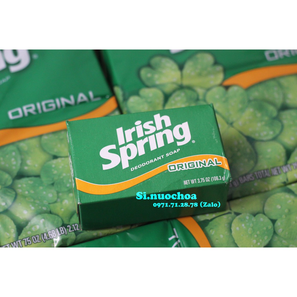 [ 1 cục ] Xà phòng Irish Spring 106gr Mỹ