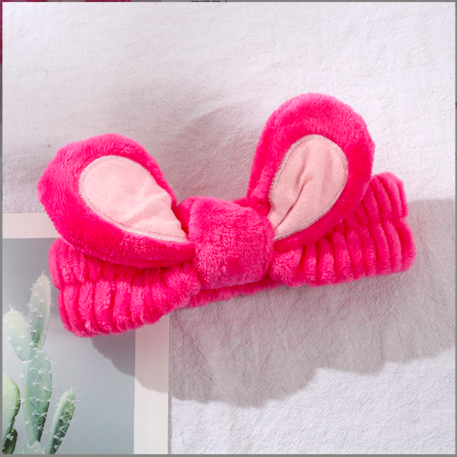 Băng Đô Tai Thỏ Đáng Yêu Dùng Khi Rửa Mặt | Băng Đô Rửa Mặt Tai Thỏ Cao cấp, Băng Đô Trang Điểm Tai Thỏ Vải Mềm Xinh Cute Hàn Quốc | Phụ kiện tóc băng đô sừng hươu cài tóc, trang điểm, rửa mặt cực xinh