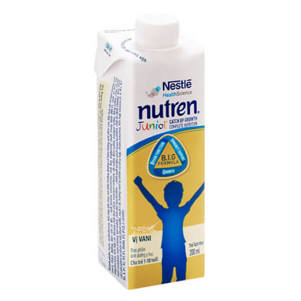 [Date T7/25] carton of 24 pre-mixed Nutren Junior milk boxes 200ml