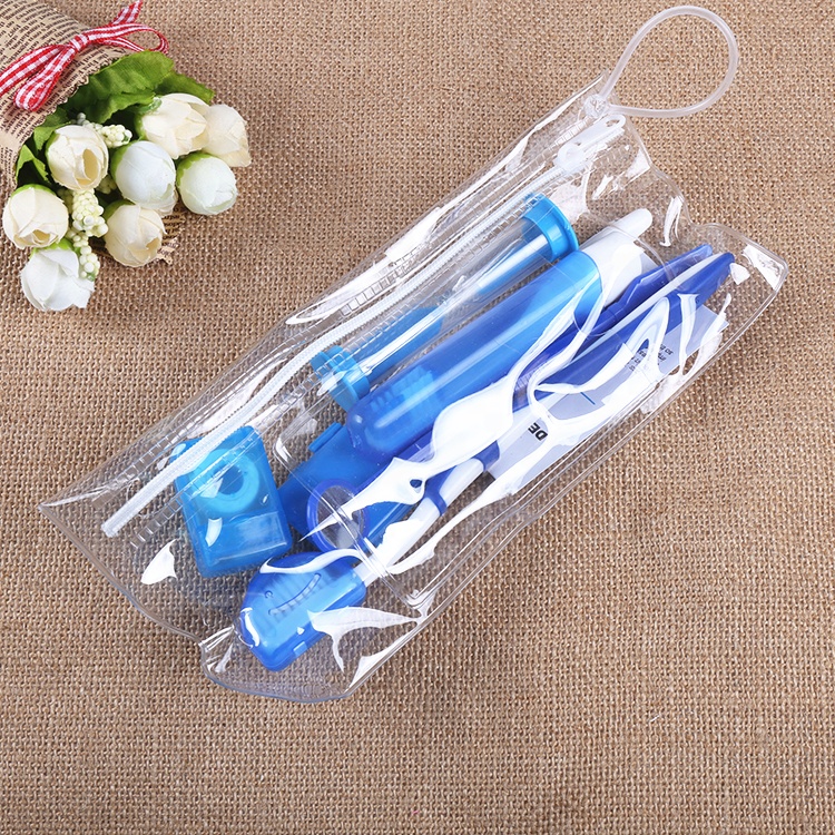 Bộ vệ sinh răng miệng hỗ trợ niềng răng 8 món coral