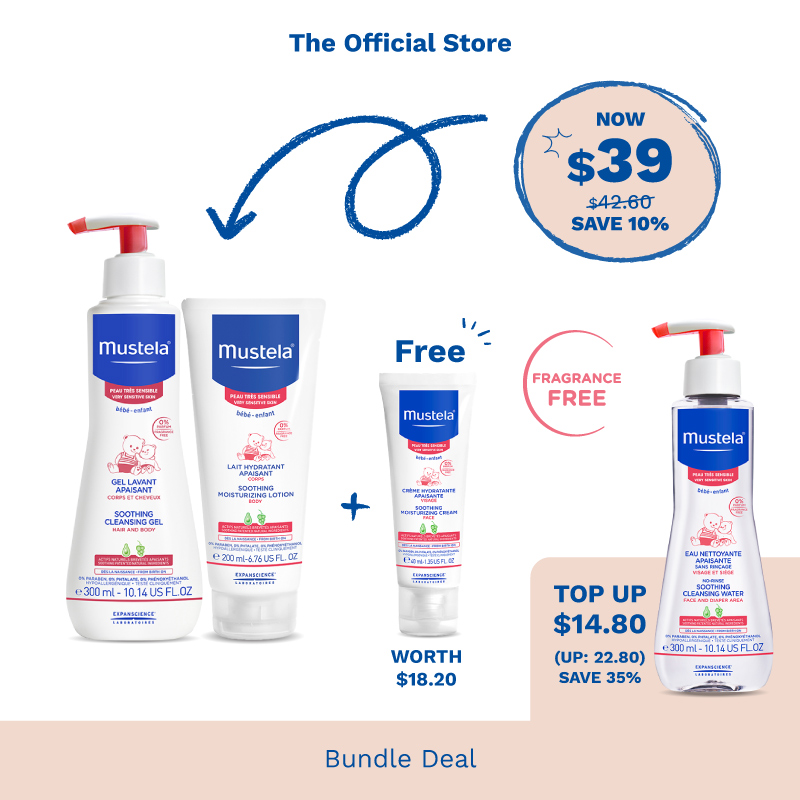 mustela sensitive face cream