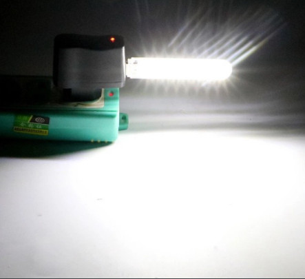 Đèn Led Cổng USB 8 Bóng Siêu Sáng - Màu Trắng