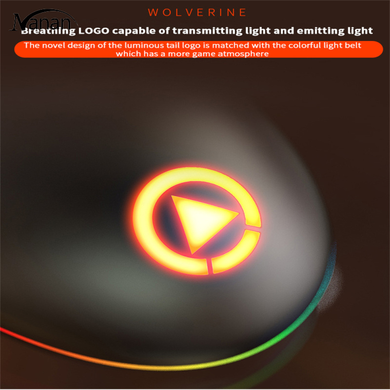 G3se Professional Wired Mouse Luminous Ultra Slim Usb Desktop Computer Notebook Office Home Business General Gaming Mouse