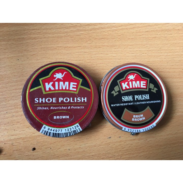 Xi đánh giày KIME. Có 2 màu đen hoặc nâu