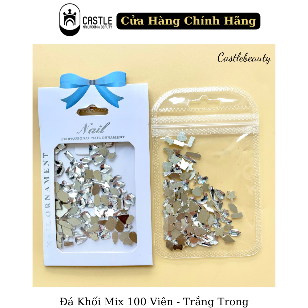 Đá Khối Nail Mix 100 Viên