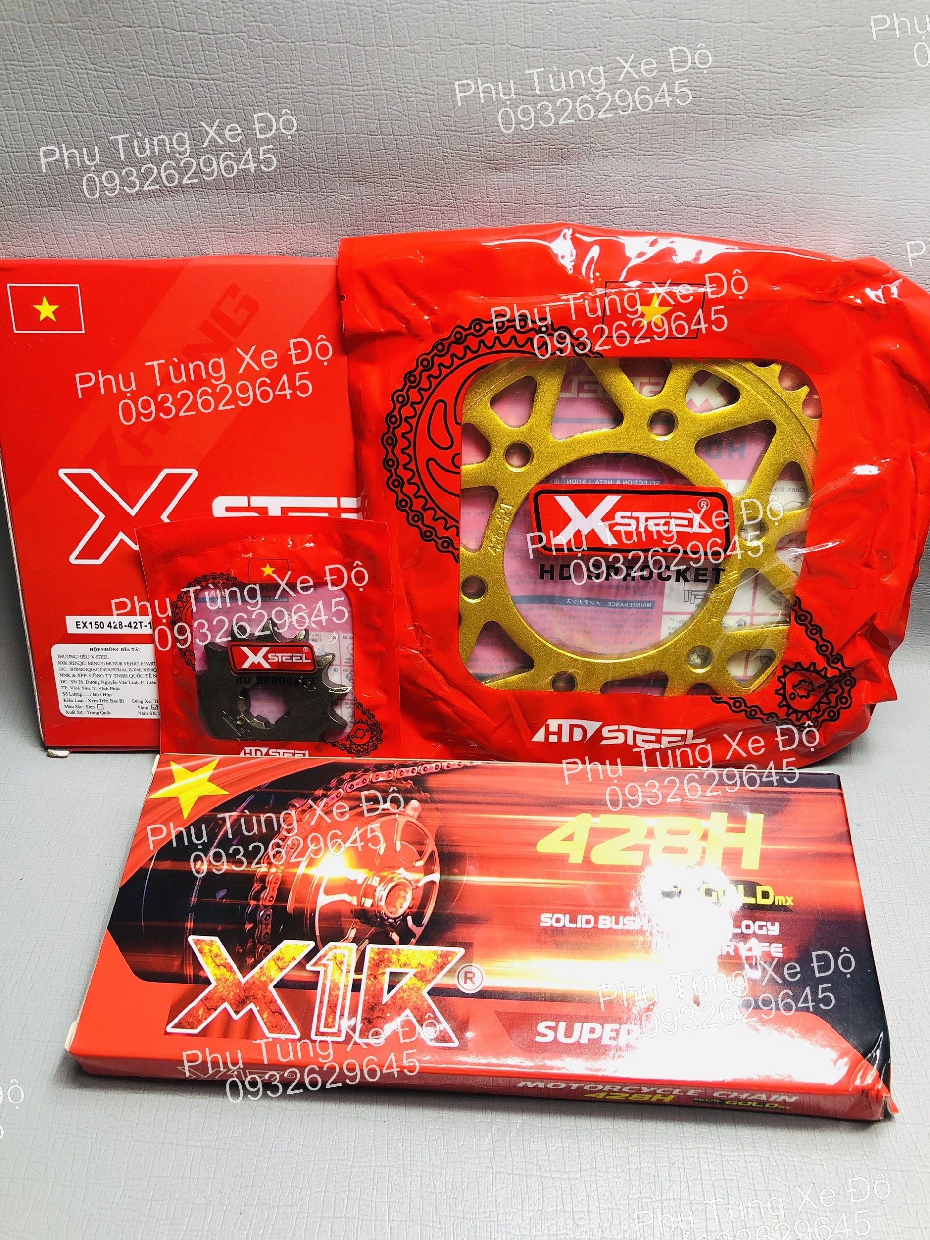 Nhông Sên Dĩa  X1R EXCITER 150 (14-42)