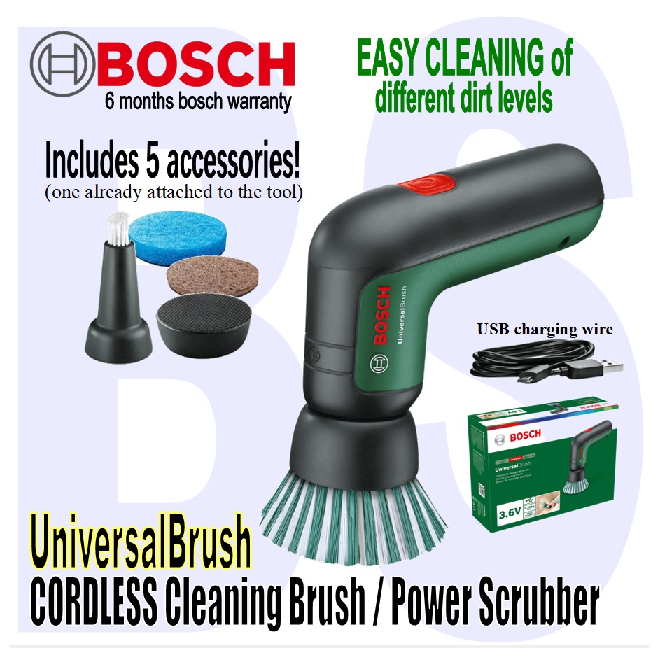 BANSOON BOSCH Cordless Universal Brush Set. Comes with accessories