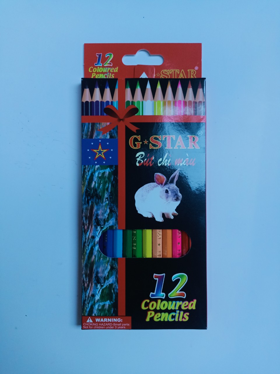 Bút chì màu thân gỗ hiệu g*star