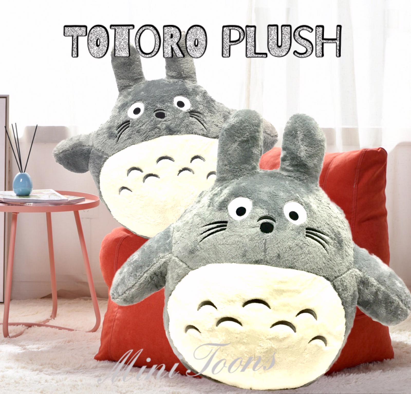 totoro plush bag