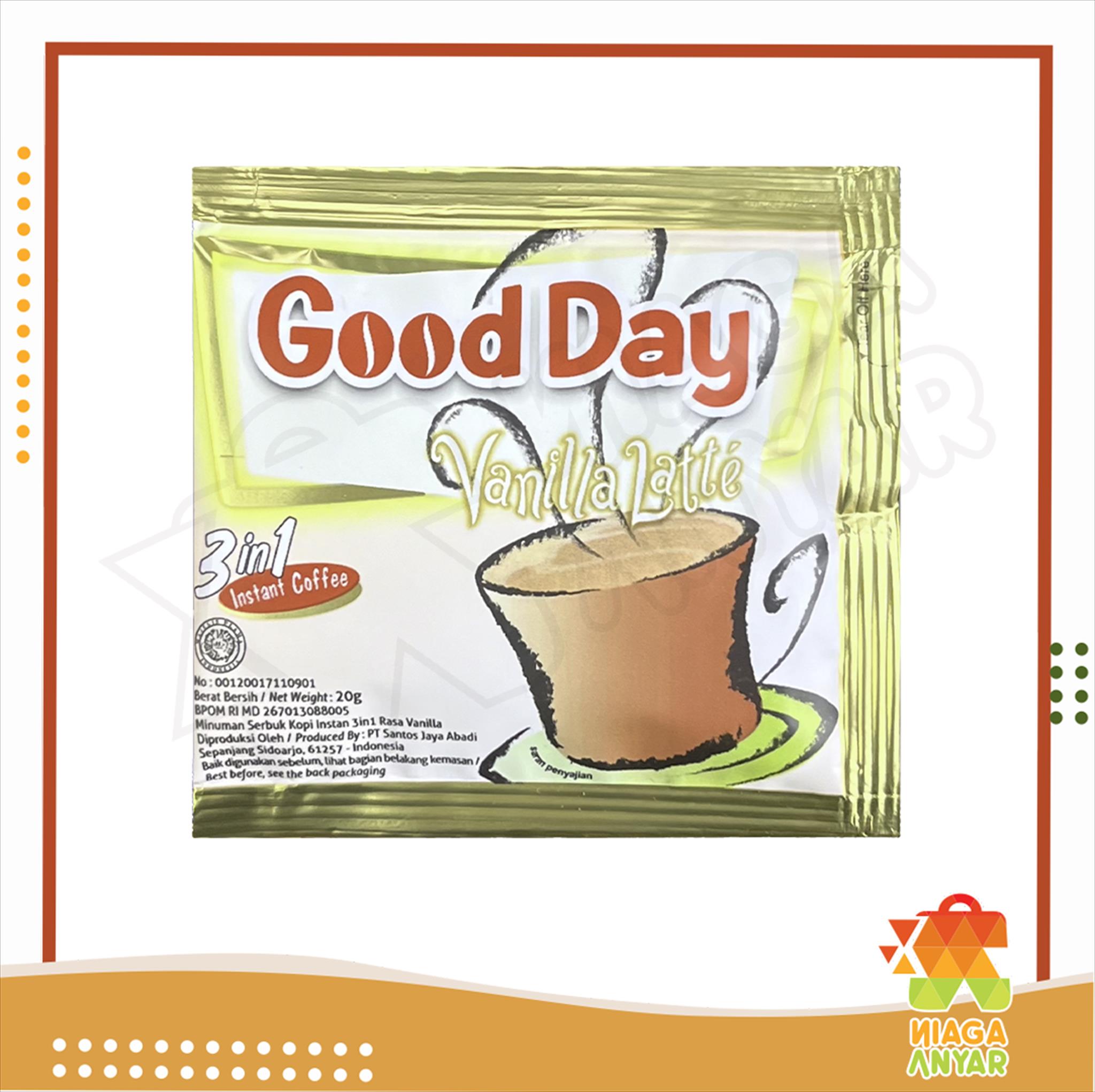 NA Indocafe Abc Good Day Kopi Instan Sachet Satuan / Coffeemix 3