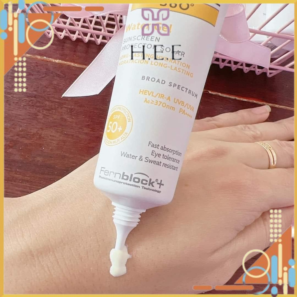 Kem chống nắng heliocare 360° spf50+ 50ml - h.e.e cosmetic